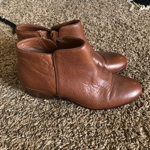 Sam Edelman brown booties. Size 7.5.